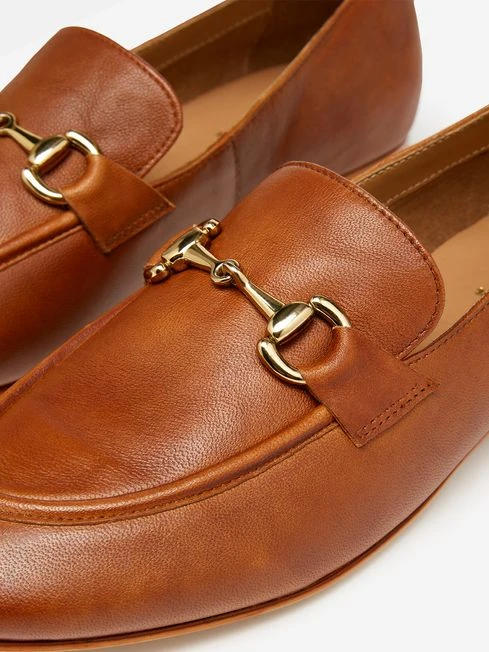 Brown New Slimline Loafers - Image 5