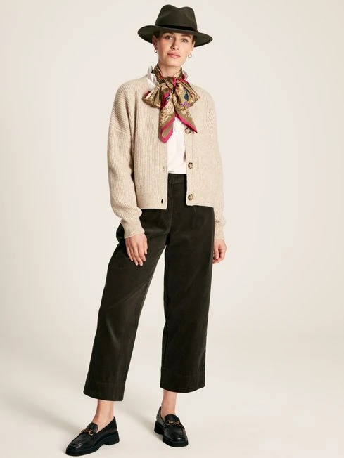 Brown Button Through Knit Cardigan - Image 3