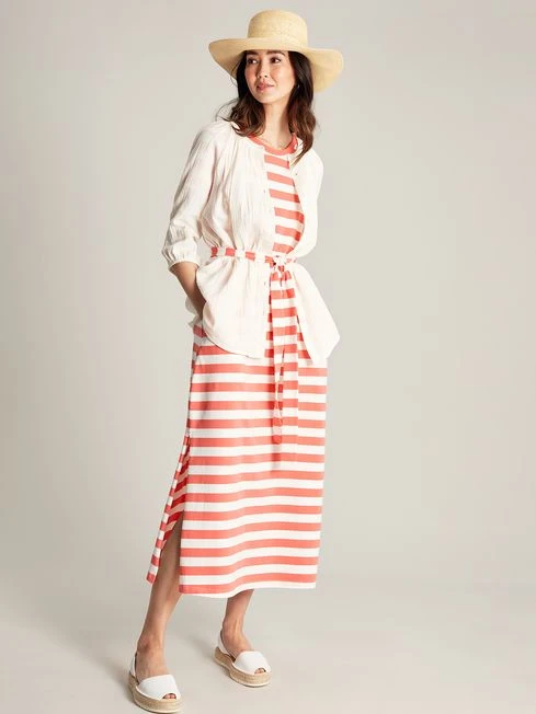 Pink Jersey Long Dress - Image 6
