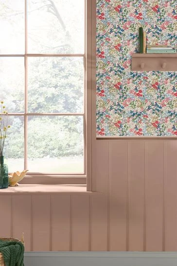 Cream Sanders Ditsy Wallpaper