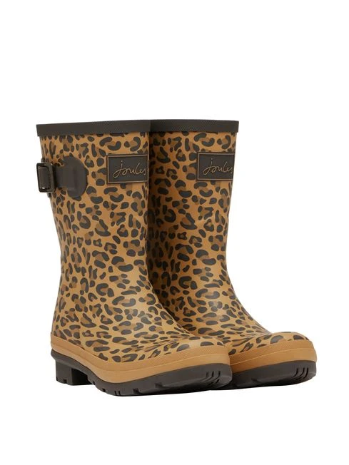 Joules Molly Welly Mid Height Printed Wellies - Image 2