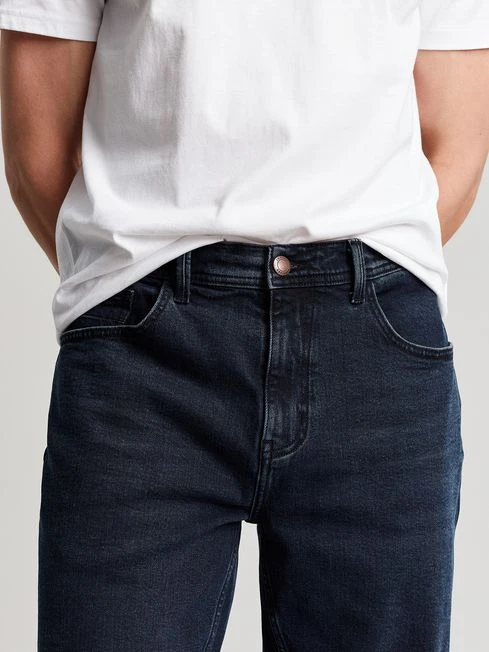 Joules Blue The Foxton Classic Fit 5 Pocket Denim Jeans - Image 5