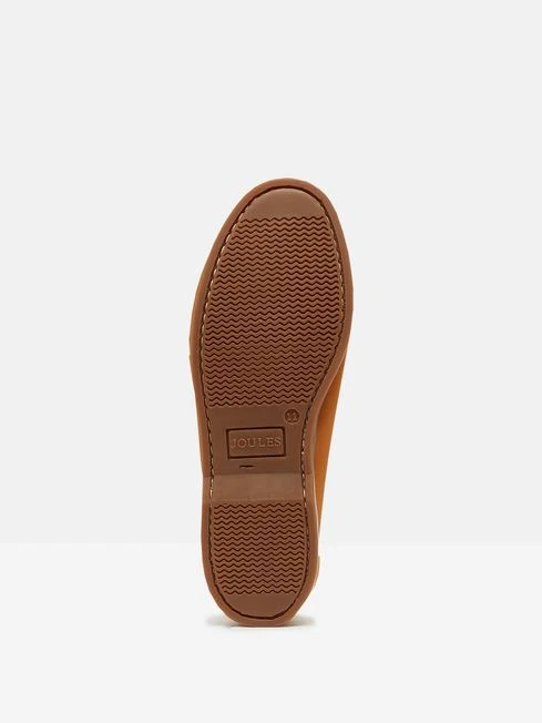 Tan Brown Classic Leather Boat Shoes - Image 4