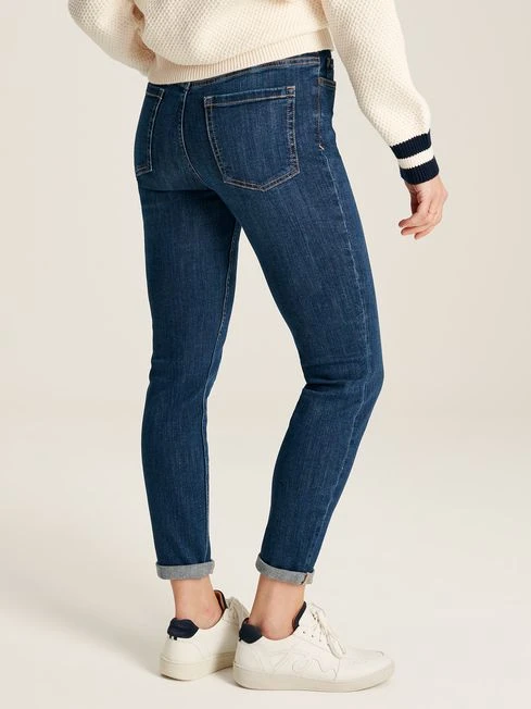 Blue Stretch Skinny Jeans - Image 2