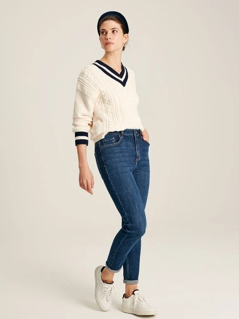 Blue Stretch Skinny Jeans - Image 3