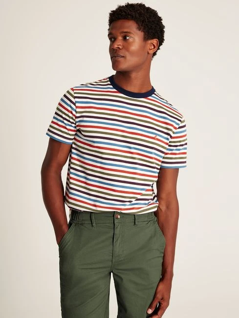 White Jersey Crew Neck T-Shirt