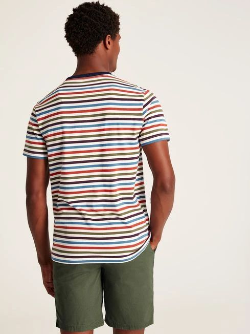 White Jersey Crew Neck T-Shirt - Image 2