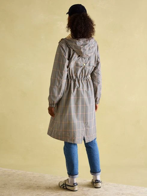 Brown Waterproof Packable Raincoat - Image 2