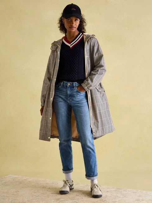 Brown Waterproof Packable Raincoat - Image 3