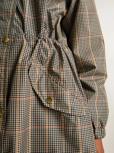 Brown Waterproof Packable Raincoat - Image 7